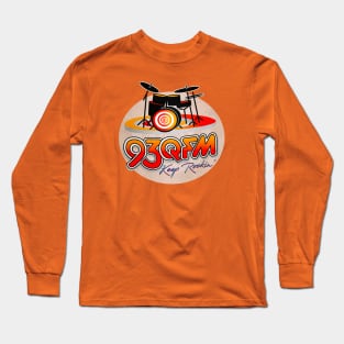 93QFM • Rock On Milwaukee! Long Sleeve T-Shirt